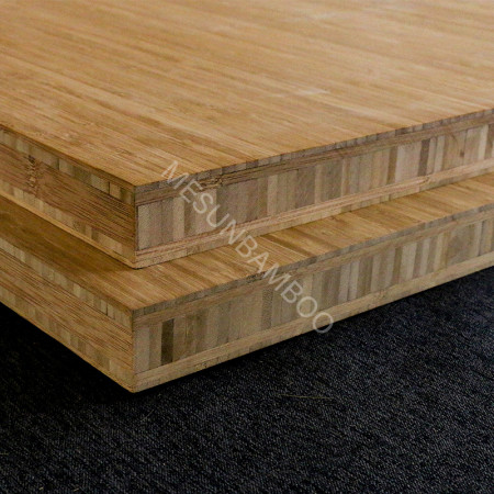 5-ply 40mm thickness vertical carbonized bamboo panels